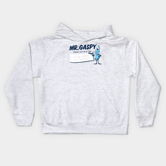 Mr. Gaspy Kids Hoodie by GiMETZCO!